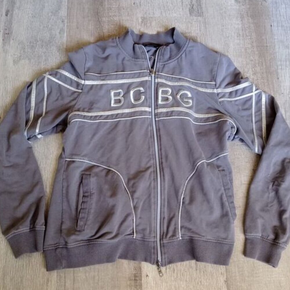 Hoodie Women’s Gray full zip Jacket Logo